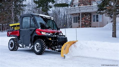 best utv snow plow system